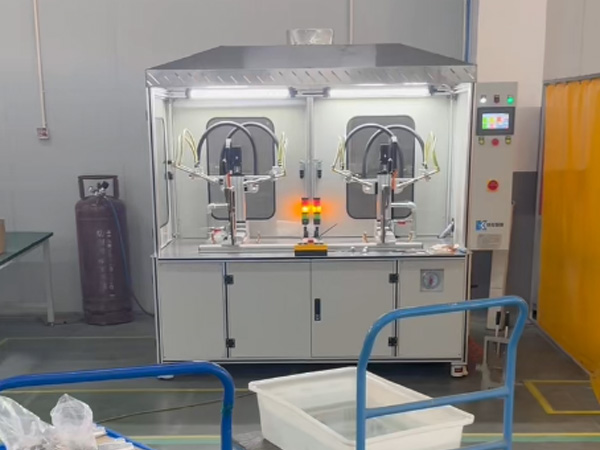 火焰钎焊机客户现场