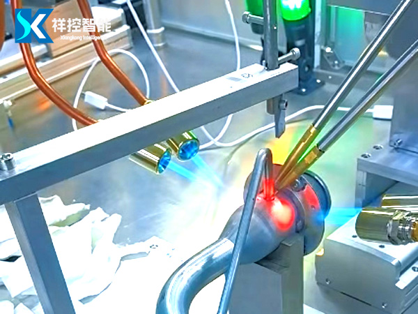 祥控火焰钎焊机焊接加油管